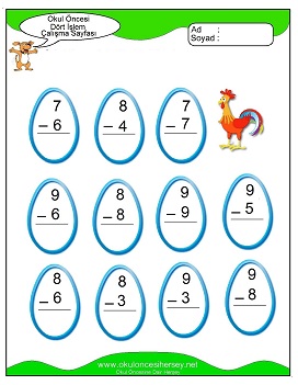 İşlemler yaprak test